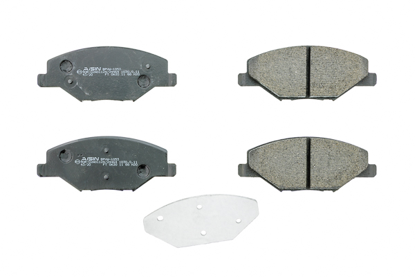 Jeu de 4 plaquettes de frein AISIN ref. BPVW-1053